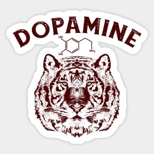 Tiger - Dopamine Sticker